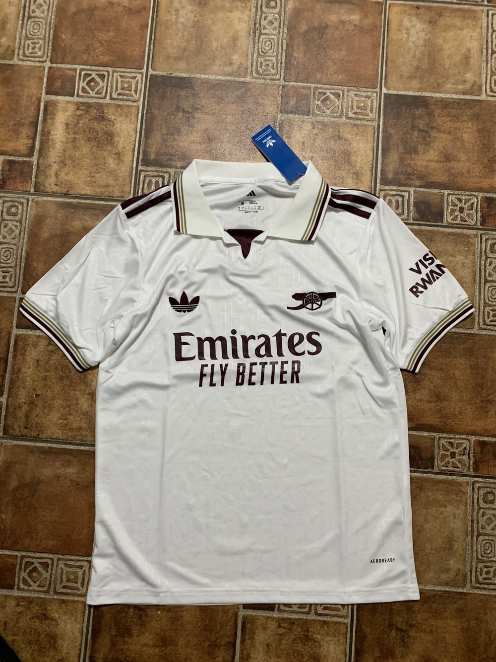adidas Originals Arsenal 2025/26 Third Kit Jersey Size M